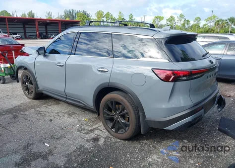 2025 Infiniti Qx60 Luxe from USA, damaged, VIN 5N1AL1FR5SC349644